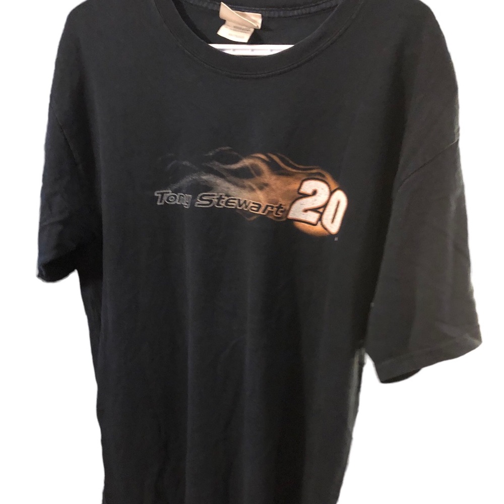 NASCAR Chase Authentics Tony Stewart double sided T-Shirt Large Cotton